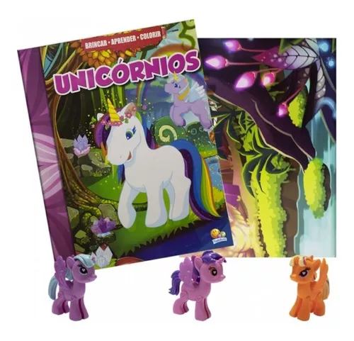 Jogo Criativo SES Livro de Colorir Unicornio (Idade Minima: 3 anos