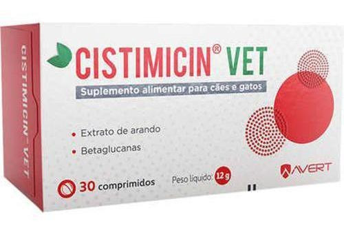 Cistimicin Vet Vitamínico Cães E Gatos 30 Comprimidos
