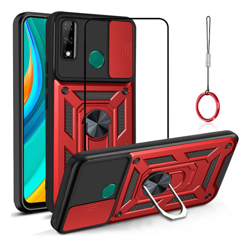 Funda Para Zte Blade Case Protector Mica Correa A52 A53 A54