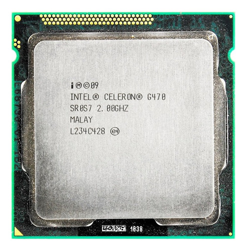 Microprocesador Intel Celeron G470 1155 Compatible Ghi Pc