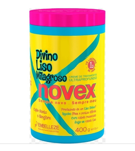 Crema Tratamiento Divino Liso Novex 