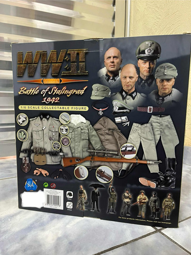 Figura Wwii Battle Of Stalingrad Major Erwin König 1/6 Did
