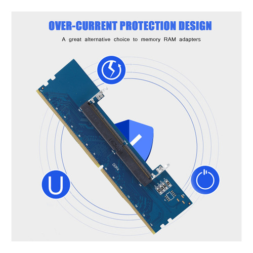 Adaptador Ram Conector Profesional Portátil Ddr4 Sodimm A