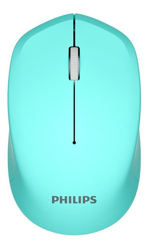 Mouse Phillips Inalambrico M344 Notebook Pc Portable Celeste