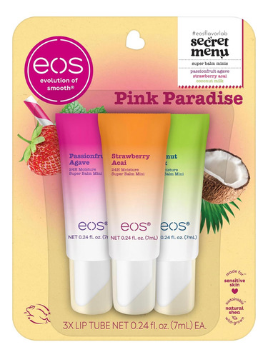Eos Flavor Lab Secret Menu Lip Balm - Pink Paradise