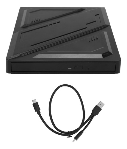 Unidad De Dvd Externa De Disco Cd Portátil Usb 3.0 Tipo C