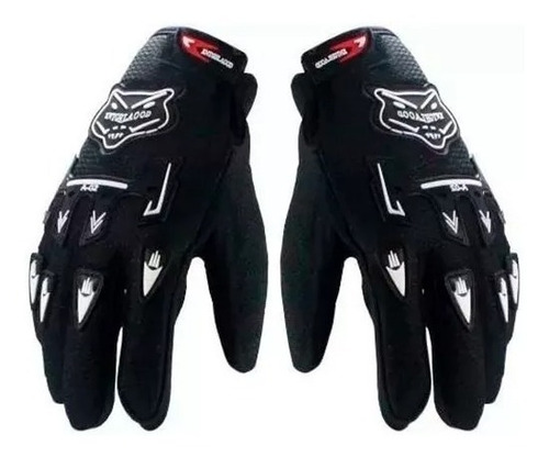Imagen 2 de 6 de Casco Enduro H5 Mx Road +guantes + Antiparras Hawk Fas Motos