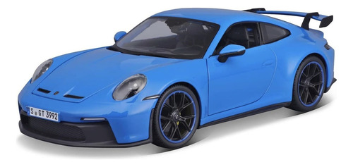 Porsche 911 Gt3 2022 Supercar Aleman Azul - Maisto 1/18