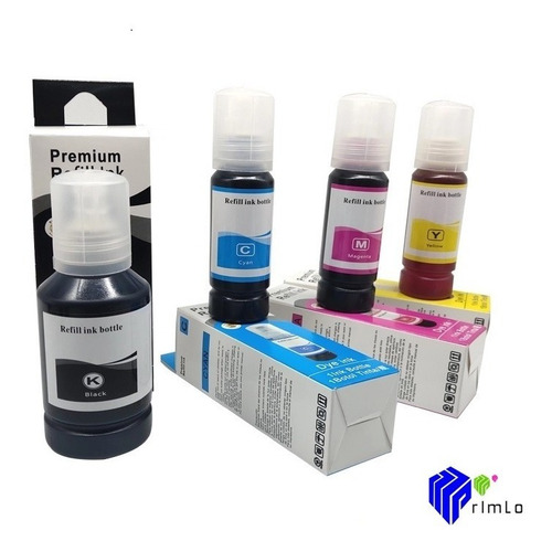 Imagen 2 de 2 de Kit Para Recarga Epson Compatible L4150 L3110 L1110 L5190