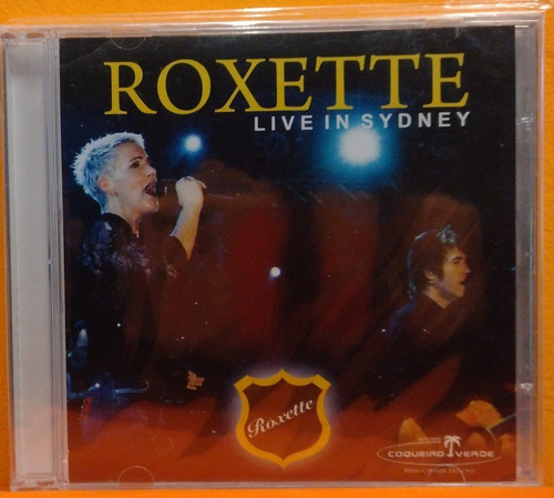 Roxette Live In Sidney  - Cd Lacrado