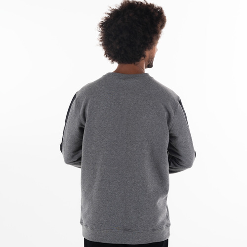 Imagem 3 de 5 de Moletom Masculino Oakley Sport Crew Cinza