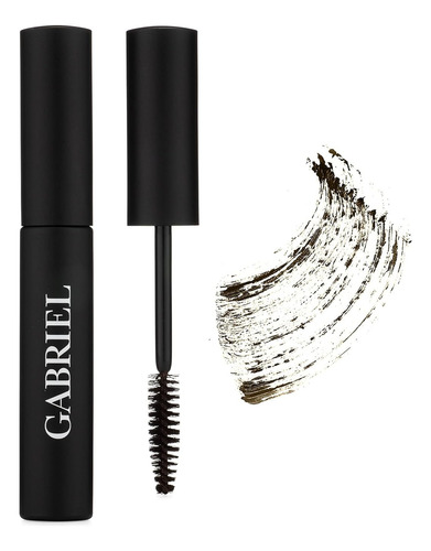 Gabriel Cosmetics Máscara De Pestañas (negro Marrón), Natura