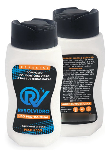 Resolvidro 250ml- Composto De Óxido De Cério