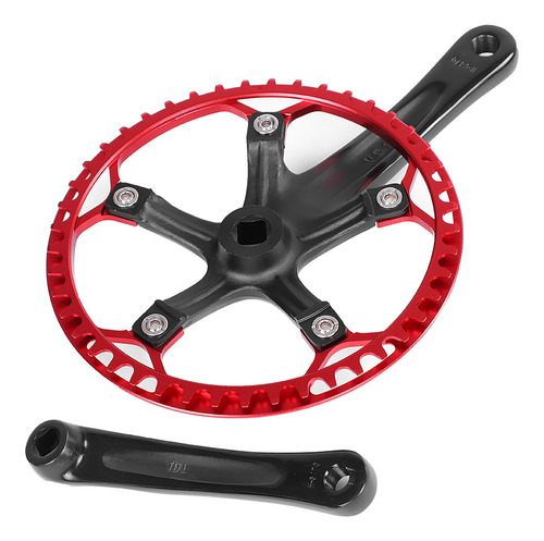 Bike Crank Meijun Set, 170 Mm, Juego De Cadenas Con Cadena,