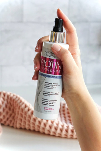 Spray De Cabello Advanced Clinicals Thicken & Shine, Biotina