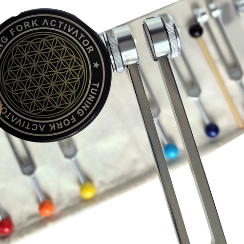 Juego De Diapasones Chakra Para Curar, Diapasones Con Afinac