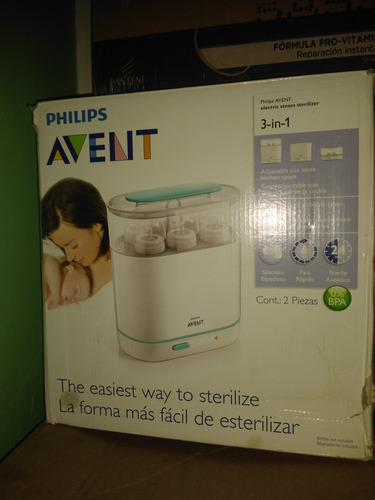 Esterilizador Avent 3 En 1 Nuevo En Su Caja