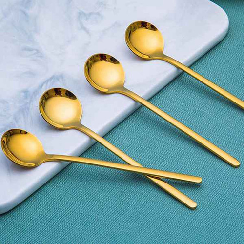 Cucharas De Café Expreso De Acero Inoxidable Para Café, 10 U