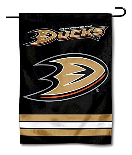 Bandera De Jardín De Doble Cara De Anaheim Ducks