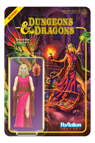 Super7 Dungeons & Dragons Sorceress Basic Box Set - Figura .