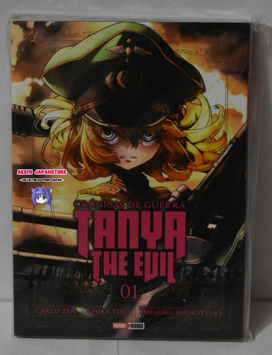 Cronicas De Guerra Tanya The Evil # 1 - Panini - Manga