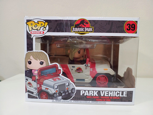 Pop Rides! 39 Jurassic Park 25th Anniversary Park Vehicle