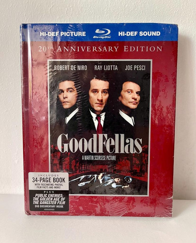 Goodfellas [blu-ray] [dvd] 20th Anniversary (digiboook)