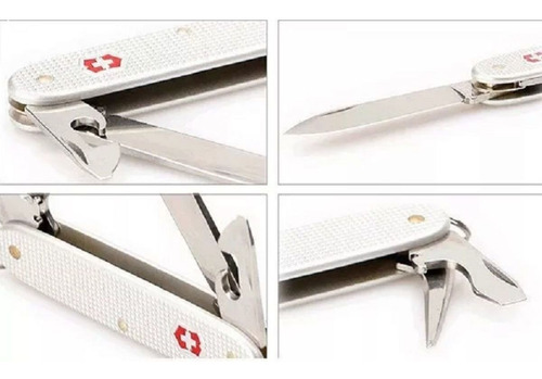 Cortaplumas Victorinox Pioneer Plata 8 Usos 0.8201.26 Navaja