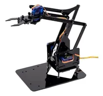 Comprar Brazo Robótico Acrílico Educativo Arduino + 4 Servos Mg90s
