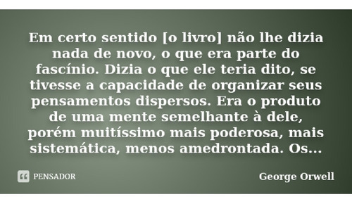 Livro 1984 - George Orwell (literatura Estrangeira\romance)