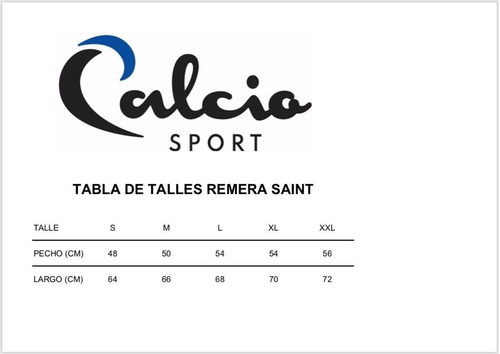 Remera Entrenamiento Camiseta Running Saint Calcio
