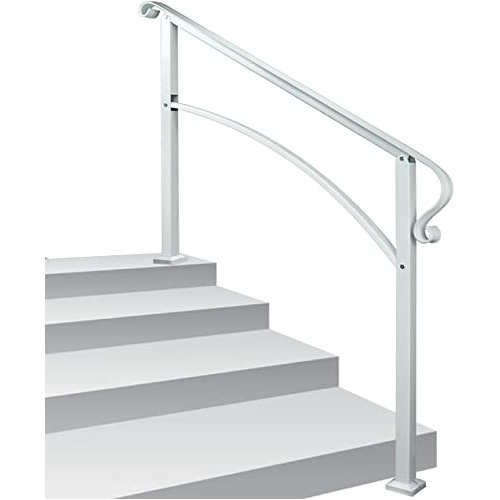 Zwinz Pasamanos Ajustables De 5 Escalones, Pasamanos Para Es
