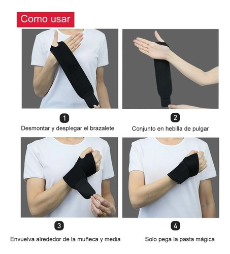 Muñequera Straps Gym Crossfit Pesas Correa De Soporte 1 Par