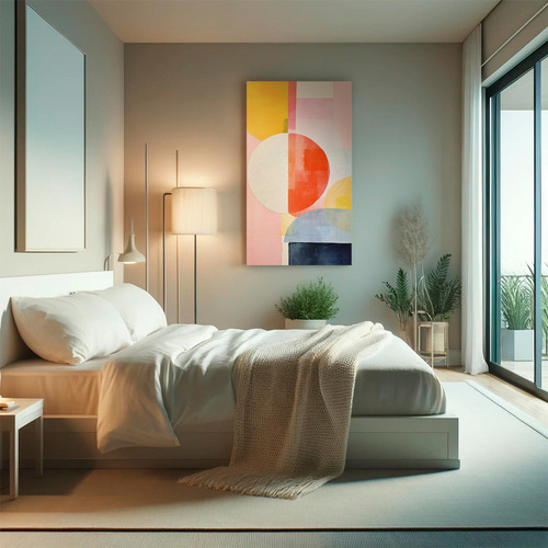 Cuadros Canvas Collage Arte Abstracto Color Paper Decorativo