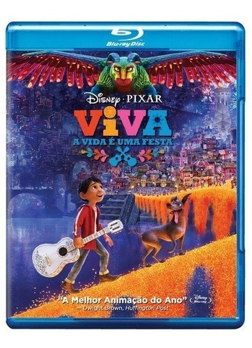 Viva - A Vida É Uma Festa - Blu Ray - Disney - Vencedor do Oscar