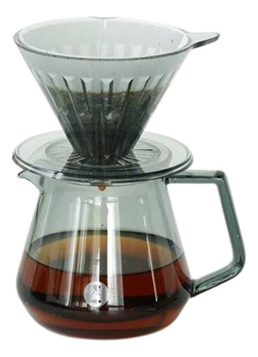 Cafetera V60 Timemore Crystal Eye Jarra+dripper Smokey Café