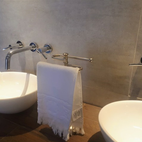 Imagen 3 de 4 de Porcelanato Alberdi 80x80 Rectificado Manhattan Dark 1ª Cal