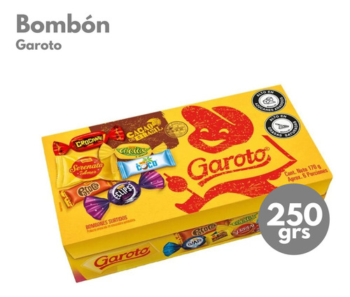Bombones Surtidos Garoto X250grs