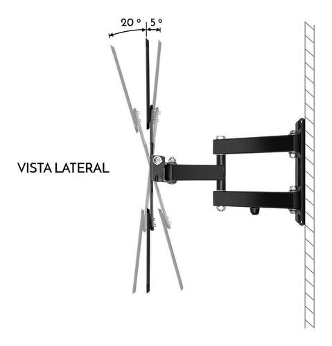 Soporte Para Tv De 13 A 50 PuLG. Con Brazo Articulado Steren