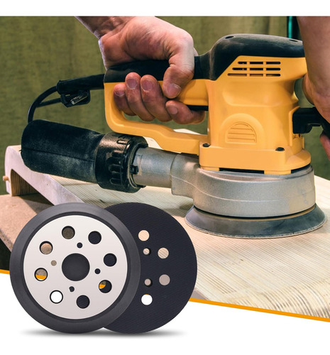 2 Bases+respaldo De Velcro Para Lijadora Orbital Dewalt
