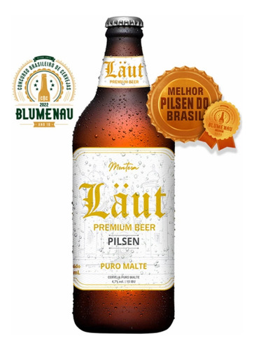 Pack Cerveja Laut Pilsen Premium (cx 15)