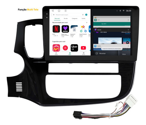 Multimidia Outlander 13/19 10p Android 14 4gb 64gb 4g All In