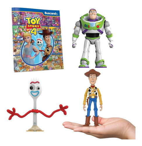 Clarín Colección Toy Story 4 Woody, Forky Y Buzz