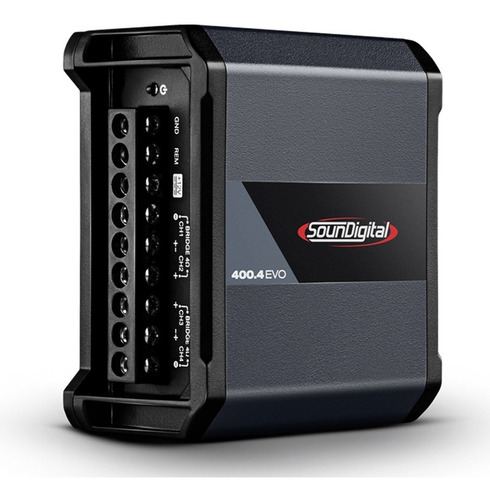 Imagem 3 de 6 de Amplificador Soundigital Sd400.4 Digital 400w Rms - 4 Ohms