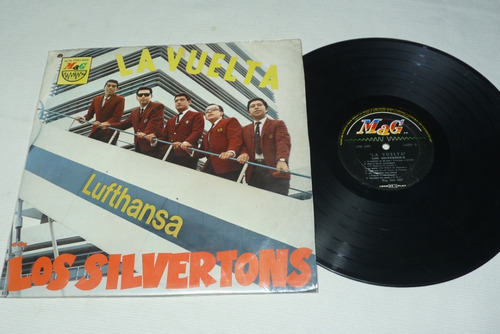 Jch- Los Silvertons La Vuelta Black Label Rock Go Go Peru Lp