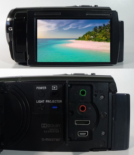Filmadora Sony Hdr-pj30v Entrada Microfone Hdmi Limpa