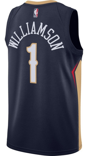 Camiseta Nike Basketball New Orleans Pelicans Williamson