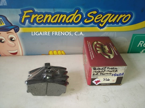 Pastilla Freno Fiat Premio / Monza / Renault Fuego