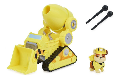 Paw Patrol Transformer Deluxe Rubble Carrito Patrullacanina 