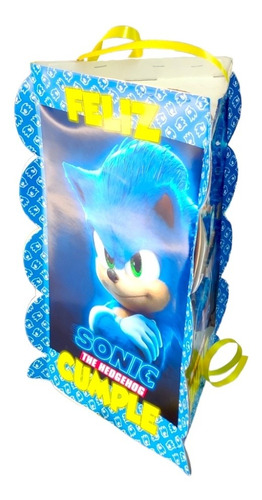 Piñata Sonic Para Cumpleaños 